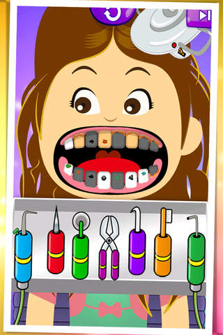 Dentist Game for Cartoon Violetta Edition screenshot 2
