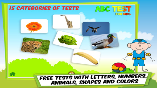 【免費教育App】ABC Test for Kids: Find Animals, Letters, Numbers, Fruits, Vegetables, Shapes, Colors and Objects in English - Lite Free-APP點子