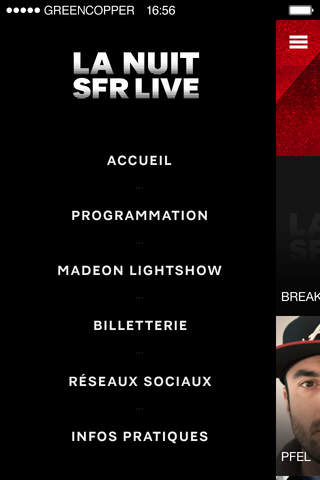 La Nuit SFR Live 2014 screenshot 3