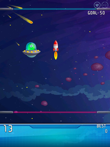 【免費遊戲App】Rocket Into Outerspace-APP點子