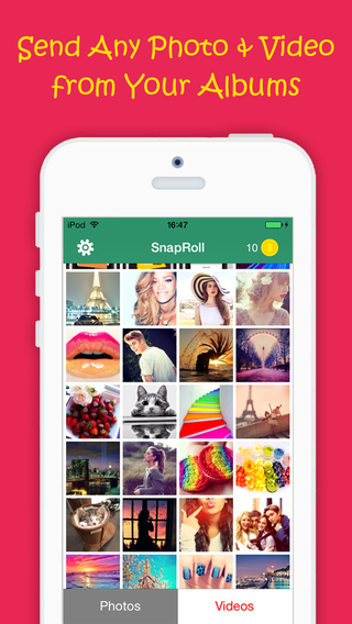 SnapCrack Free for Snapchat - Upload Snaps from Camera Roll