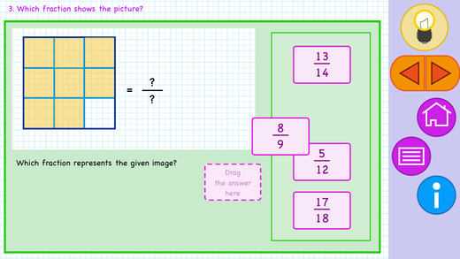 【免費教育App】EduMe - Fractions Math-APP點子