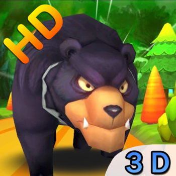 Mega Pig Run Bear Forest HD Free 遊戲 App LOGO-APP開箱王