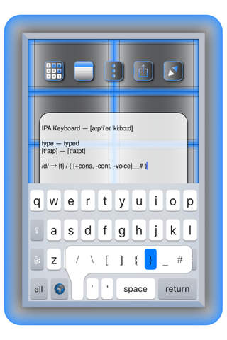 IPA Keyboard - A Complete Keyboard of International Phonetic Alphabet Symbols screenshot 2