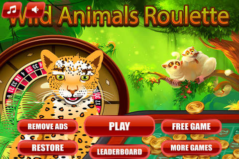 Animals & Wild Life Kingdom Roulette Casino Spin Play & Win the Big Jackpot Pro screenshot 3