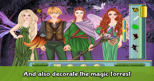 Fairy Dress up for Girls and Kids - Fun Dress up with fashion makeover make up and fairy princess