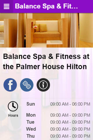 Balance Spa & Fitness Palmer House screenshot 2