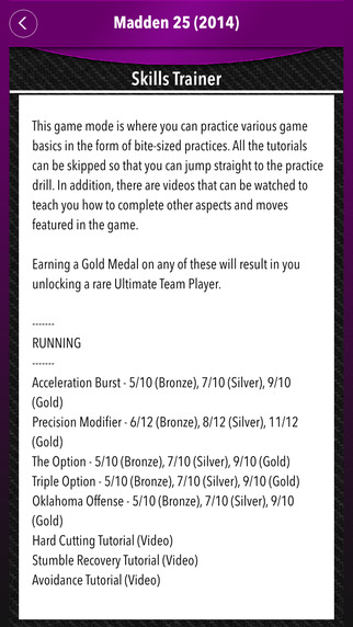 【免費教育App】Guide for Madden 25 (2014),12,13-APP點子