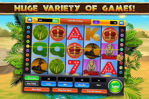 Slots Safari Casino screenshot 2