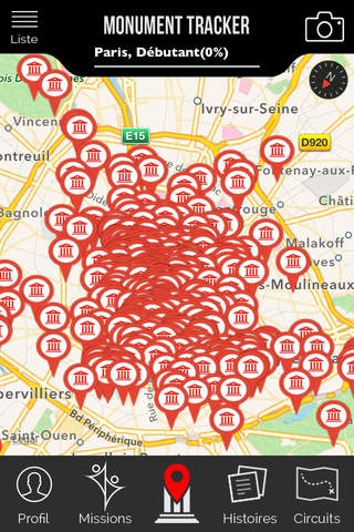 Paris Monument Tracker screenshot 4
