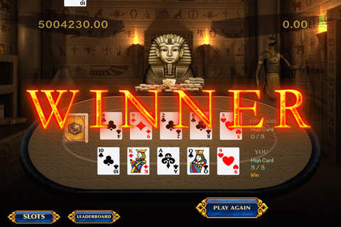 Egypt Jackpot: Playing Cards with Pharaoh screenshot 4