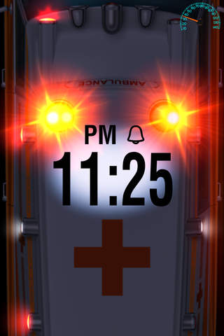 Classic Ambulance Alarm Clock screenshot 4