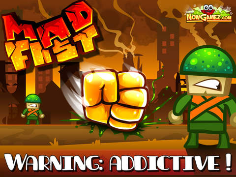 【免費遊戲App】MADFIST No Ads - Addictive Action Arcade Timekiller Game-APP點子