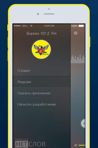 Радио Борнео 107.2 FM Воронеж screenshot 2