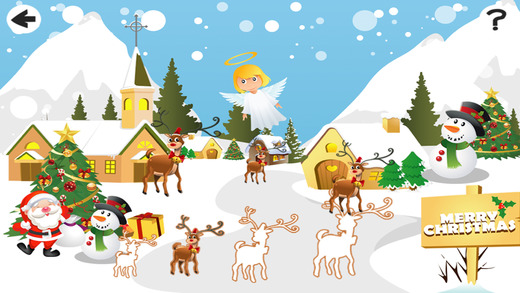 【免費遊戲App】Baby & Kids Learn To Sort the Christmas Animals By Size: Educational Game-s-APP點子