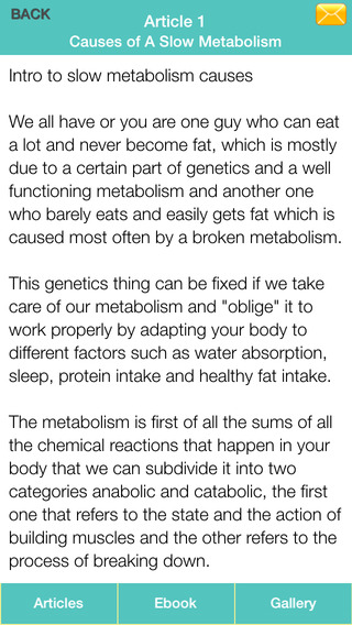 【免費健康App】Fast Metabolism Guide - How To Boost Your Metabolism For Healthy!-APP點子