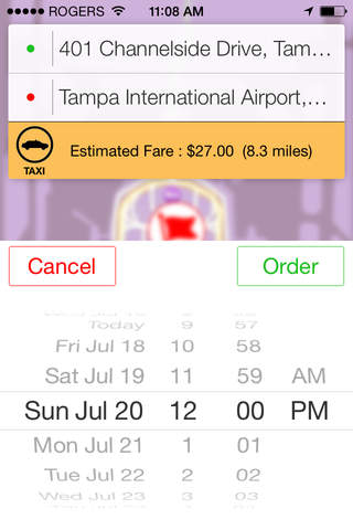 Yellow Cab of Tampa screenshot 4