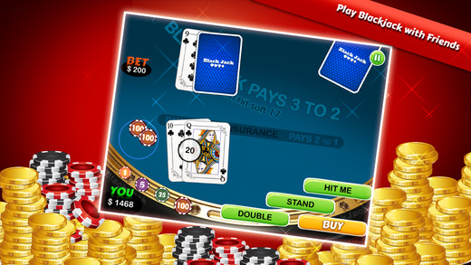 【免費遊戲App】Blackjack FREE - Casino Card Game 21-APP點子