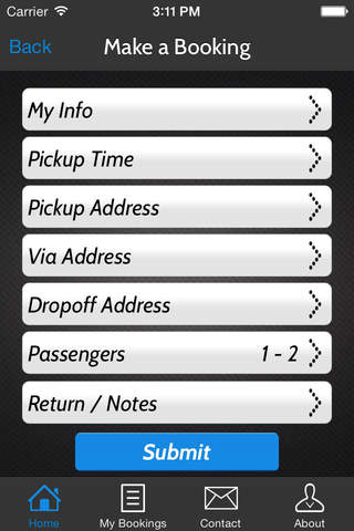 Melbourne Taxi Bookings screenshot 3