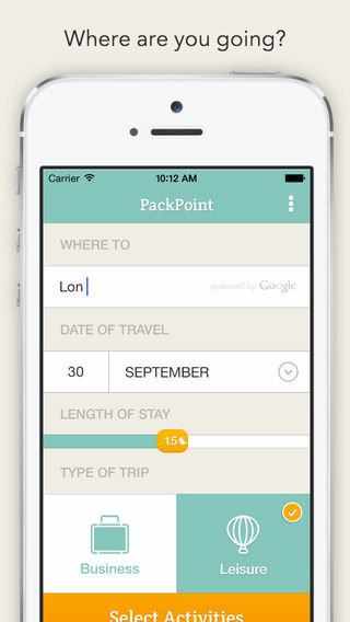 PackPoint Premium - Packing List Travel Companion