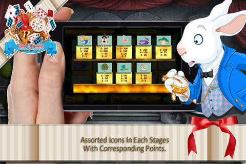 Red Queen Win Gold 777 Wonderland Slots - Carnival Mega Slot Machine of Las Vegas Fun 777 screenshot 2