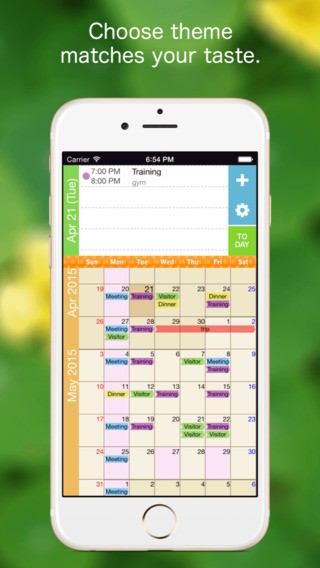 【免費生產應用App】Kurumaki Calendar -month scroll calendar--APP點子