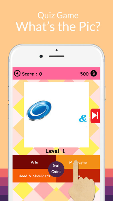 Screenshots of Picture Logo Trivia - Solve puzzles. Guess the brands. Win trophies. for iPhone