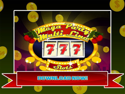 【免費遊戲App】Mega Party Multi Line Slots - Win Big Vegas Casino Machine-APP點子