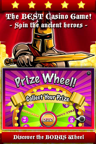 AAA Aaron Crazy Heroes Slots - Rush into an ancient city to touch the scramble spikes and win the epic jackpot screenshot 3