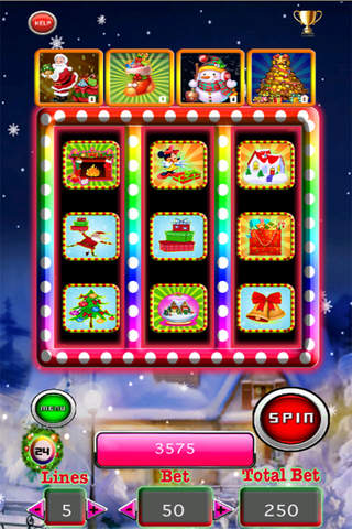 Merry Xmas Slot Machine screenshot 2