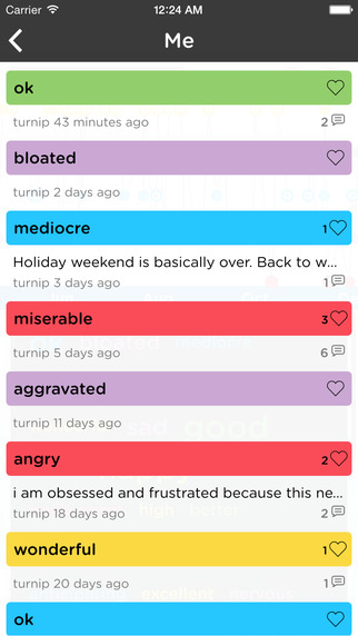 【免費生活App】Moodtrack Diary: Social Mood Tracker & Mood Tracking Journal-APP點子