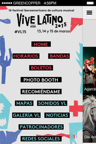 Vive Latino 2015 screenshot 2