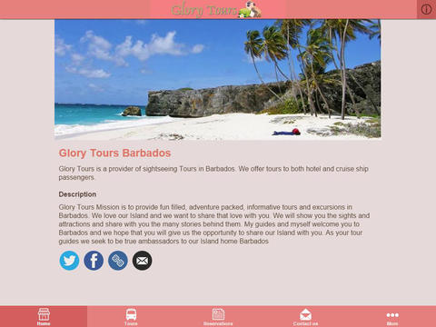 免費下載旅遊APP|Glory Tours Barbados app開箱文|APP開箱王