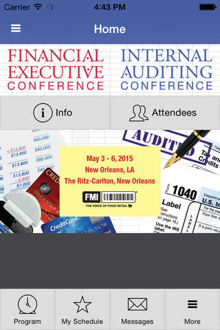 2015 FMI Financial Executive & Internal Auditing Conference screenshot 2
