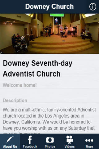 Downey Adventist Church screenshot 2