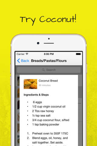 Paleo Bread Recipes screenshot 2