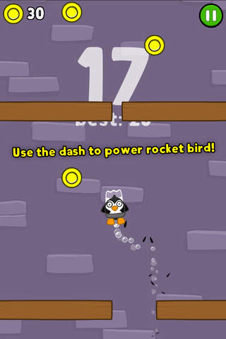 Rocket Bird Dash – The Fun Endless Flying Game. Take Flight! screenshot 4