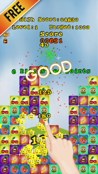 Food Saga Puzzle Blitz 2: Hidden Fruit of Magic Match - Free Game Edition