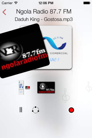 Angolan Radio Live - Internet Stream Player screenshot 2