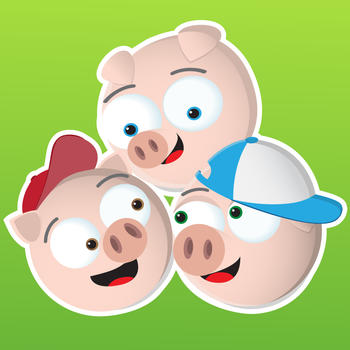 Three Little Pigs - Classic Tales LOGO-APP點子