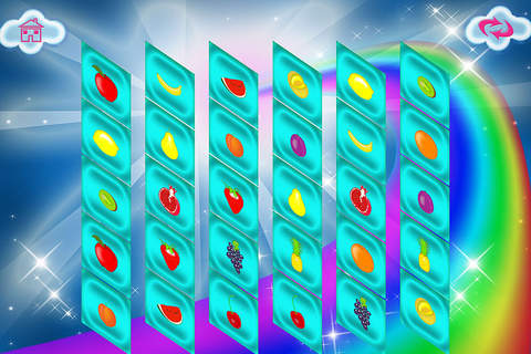 Fruits Magical Memory Match Flash Cards Game screenshot 3
