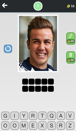 【免費遊戲App】Football, guess the foot players, pics quiz-APP點子