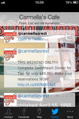 Carmella's Cafe screenshot 4