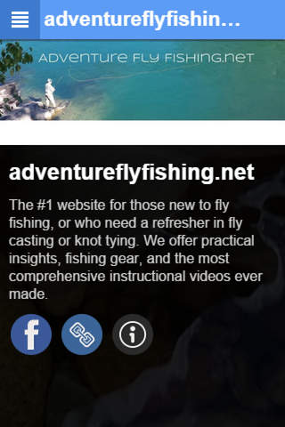 adventureflyfishing.net screenshot 2