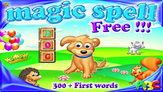 Magic Spell - 300 first words in phonics spelling game HD