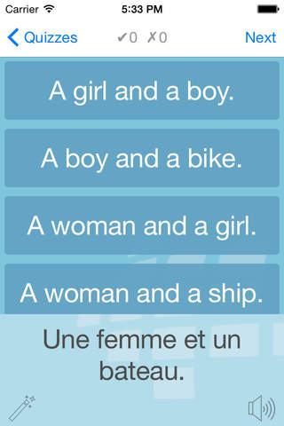 L-Lingo Learn French HD screenshot 3
