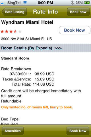 Miami Hotels screenshot 4