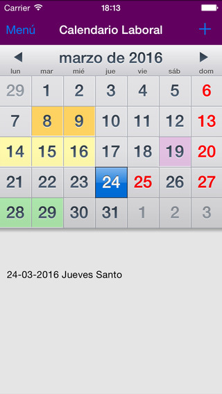 免費下載生產應用APP|Calendario Laboral España 2015 AdFree app開箱文|APP開箱王