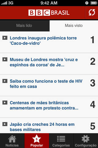 BBC Brasil screenshot 3