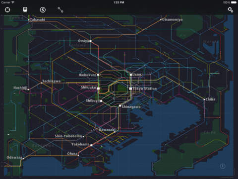 【免費旅遊App】Tokyo Rail Map+ Yokohama, Saitama, Chiba-APP點子